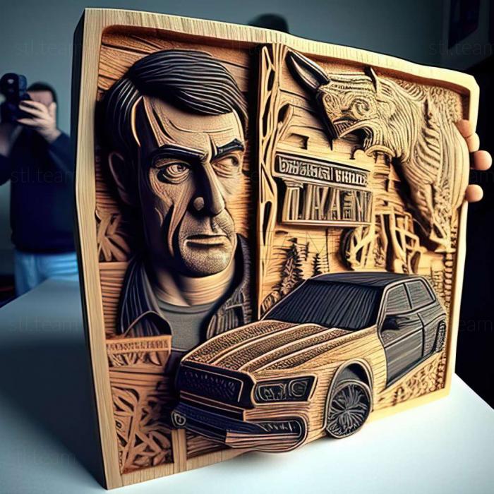 3D модель Гра Grand Theft Auto V Special Edition (STL)